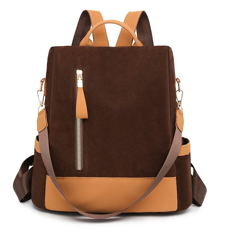 

Luxury Brand Women Backpack Anti-Theft Travel Backpack Lady Multi Functional Large Capacity Travel Bags Schoolbag for Student