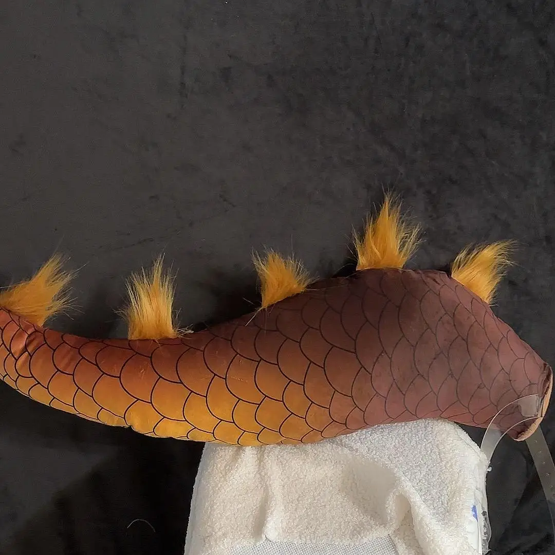 Title: Genshin Impact Zhongli Morax Dragon Tail Cosplay Prop - Archon Demon God Anime Game Replica