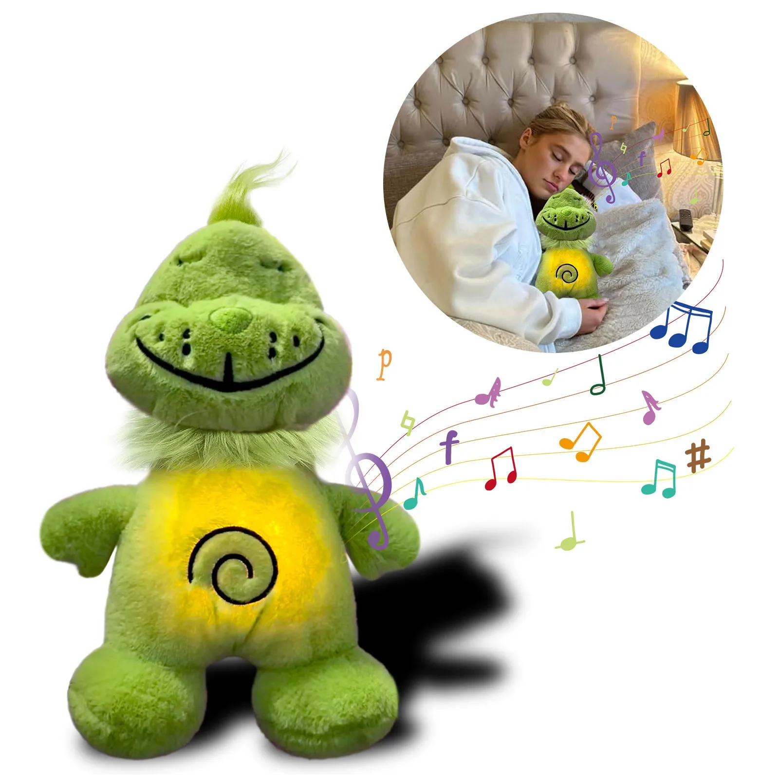 2024 New Plush Doll Grinch Cartoon Animal Doll Game Peripheral Children's Toys  Throw Pillow Birthday Gift For Kids Boys