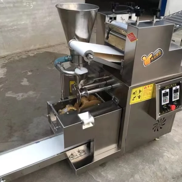 New Automatic Dumpling Jiaozi Momo Samosa Making Machine Model 130-150-180 Grain Product Making Machines