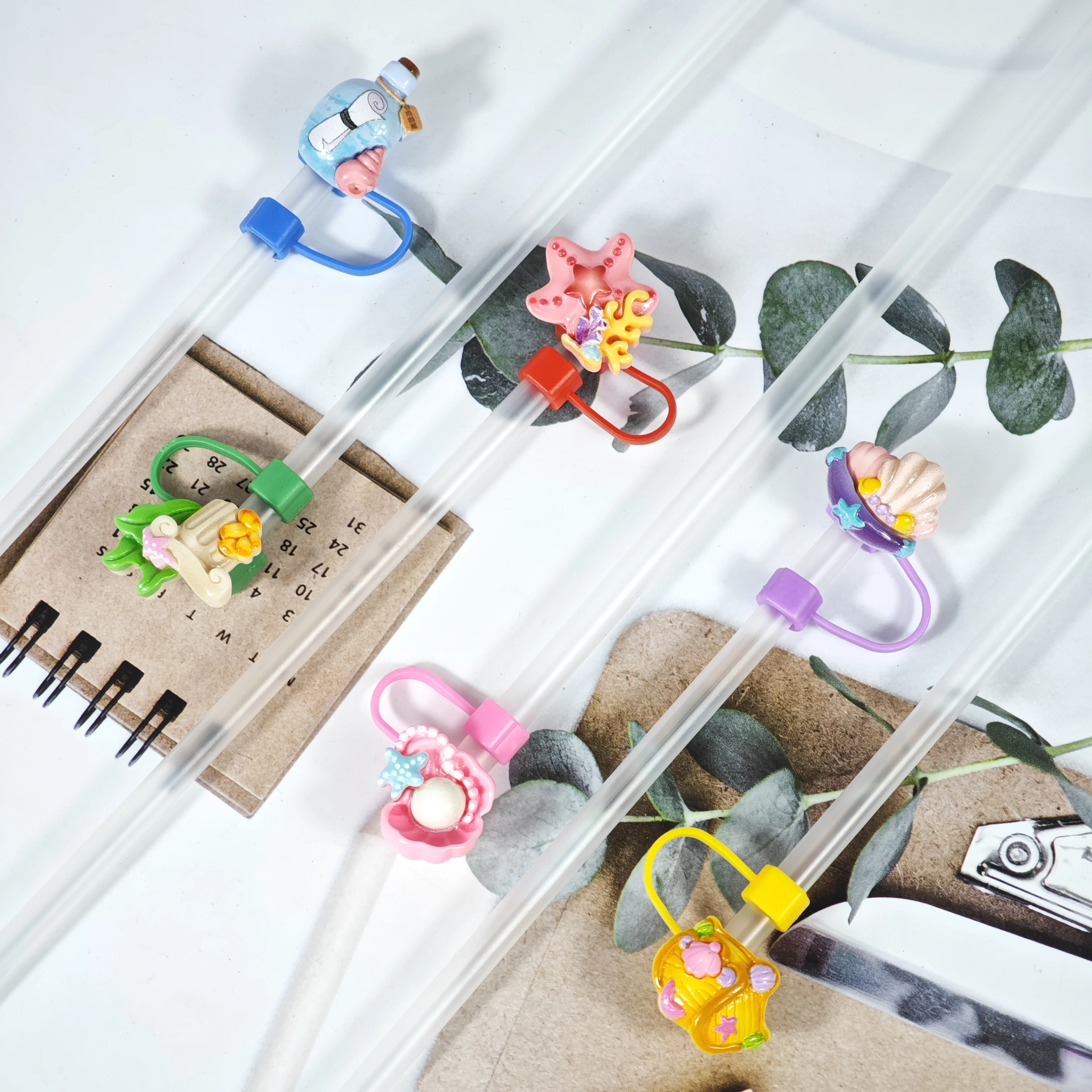 New Underwater World Straw Cap Protective Case