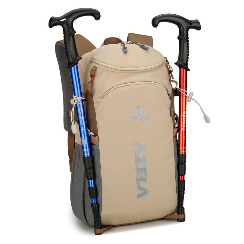 ハイキングバックパック 軽量 防水 キャンプ デイパック 男女兼用 アウトドアスポーツ トレッキング用トラベルバッグ