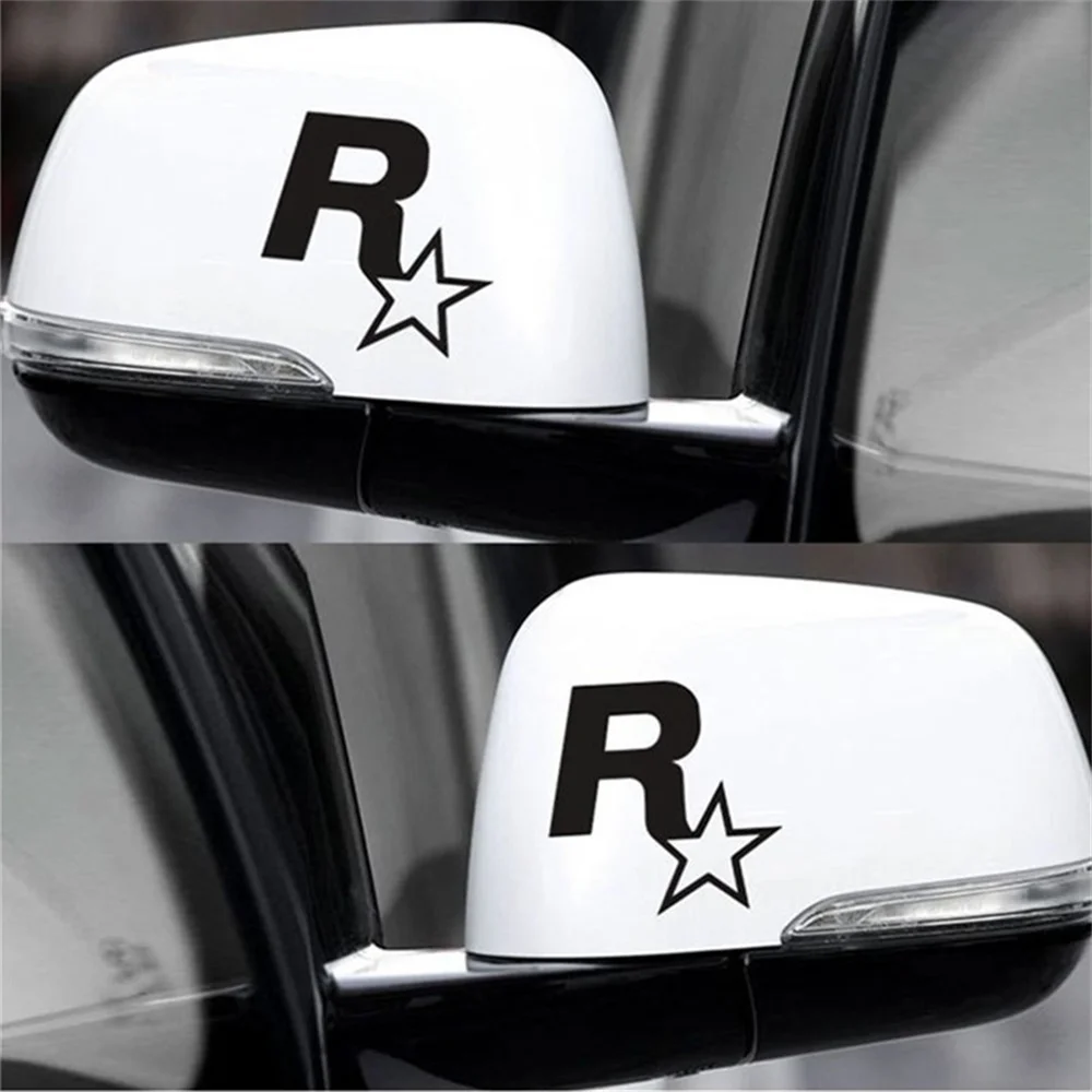 Car Stickers Rockstar Game GTA5 Reflective Decoration For Fuel Tank Cap Windshield Bumper Trunk Motorcycle Laptop Phone 13*13cm