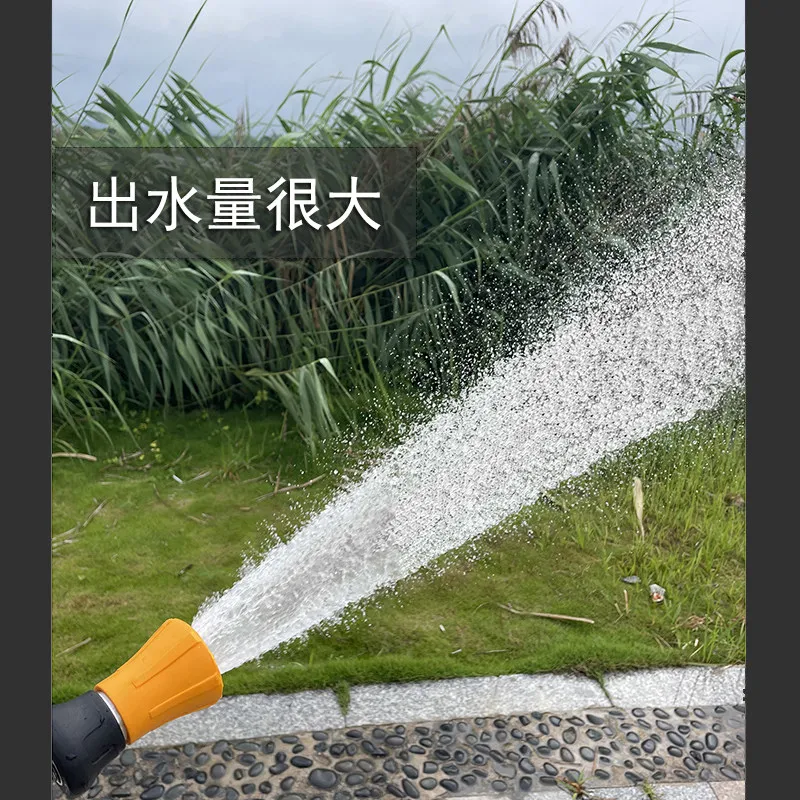 Adjustable Stainless Steel Water Gun Nozzle With Extension Rod For Car Washing Garden Irrigation Watering view 4