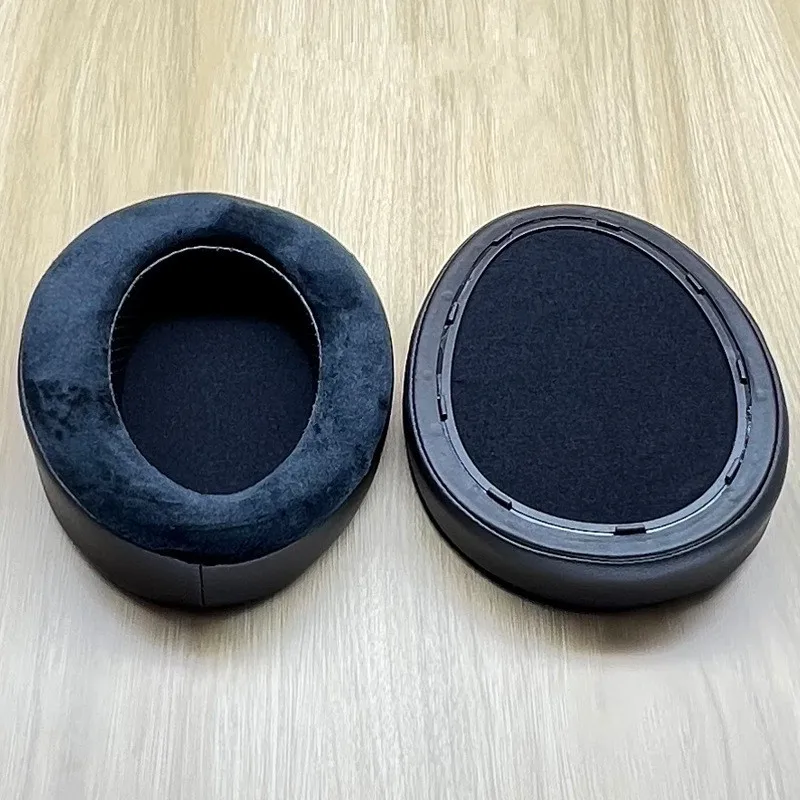 Perforated Ear Pads Mesh Fabric OR VELVET Ice Silk For HIFIMAN EDITION X XS HE1000 SE ARYA Headphones Replacement Ear Pad Black