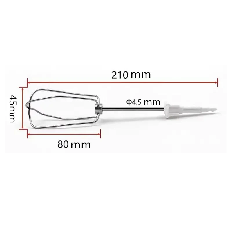 1 pair Blender Whisk for Bosch MFQ3010 MFQ3020 MFQ4020 MFQ4075 MFQ4730 MFQ3532 MFQ4835 MFQ3550 MFQ3533 Mixer Egg Beater Parts