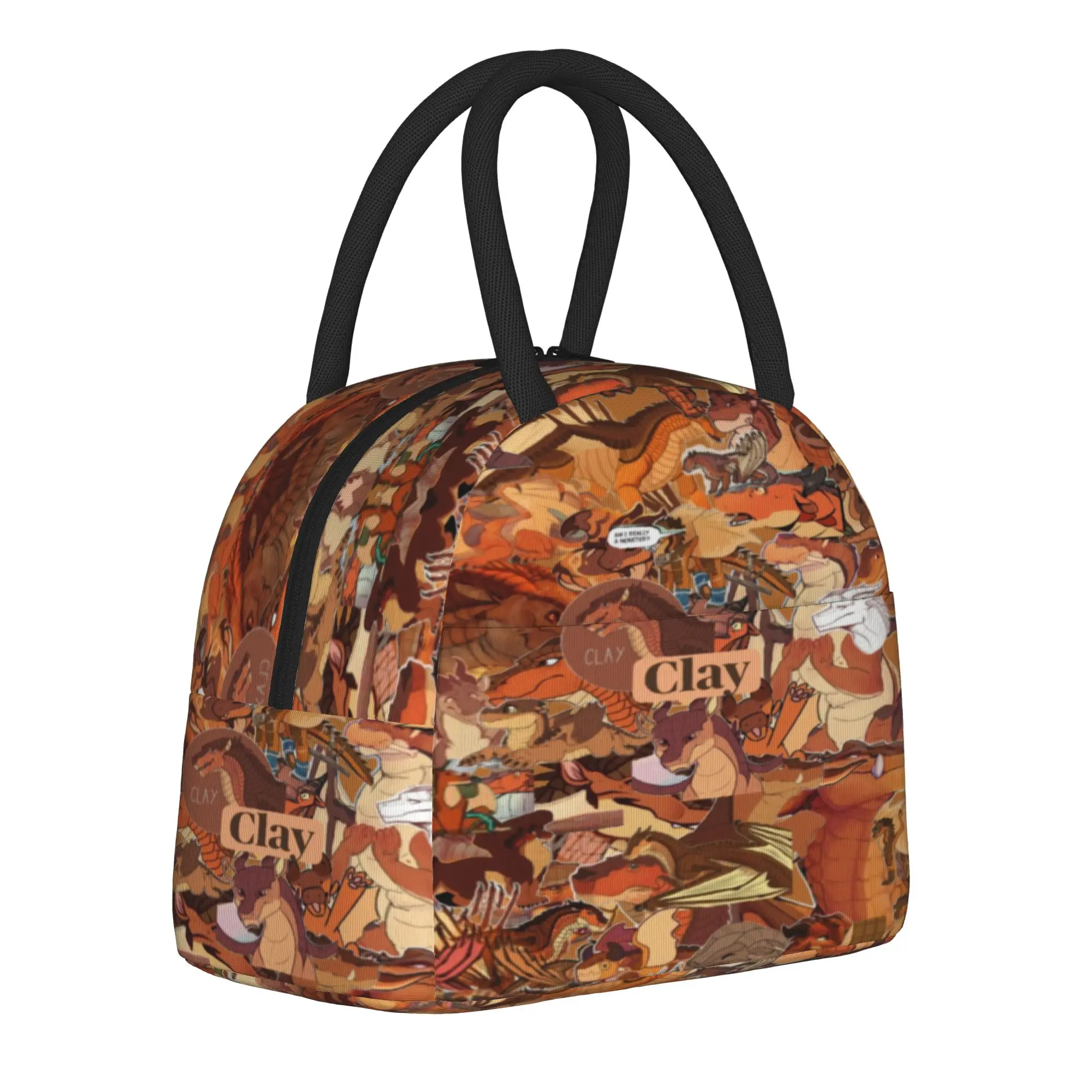 Lunch Box Wing Of Fire dragon Merch  Lunch Food Box Fashion Thermal Cooler Lunch Box For School