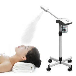 Ozone Sprayer Hot Facial Steamer Warm Mist Humidifier for Face Deep Cleaning Vaporizer Home Salon Spa Skin Care Whitening