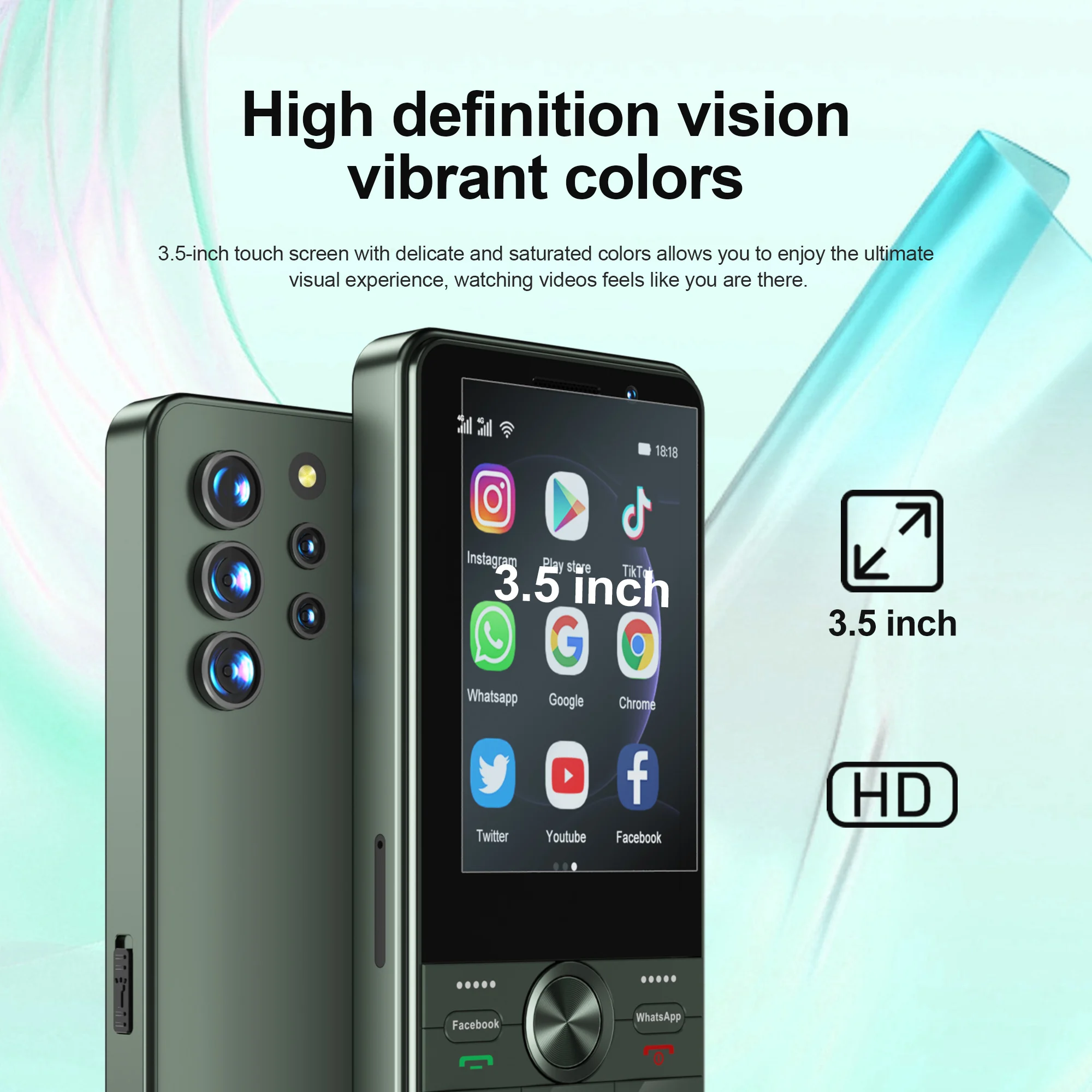 SERVO Android Touch Screen Smartphone 4G LTE 3.5
