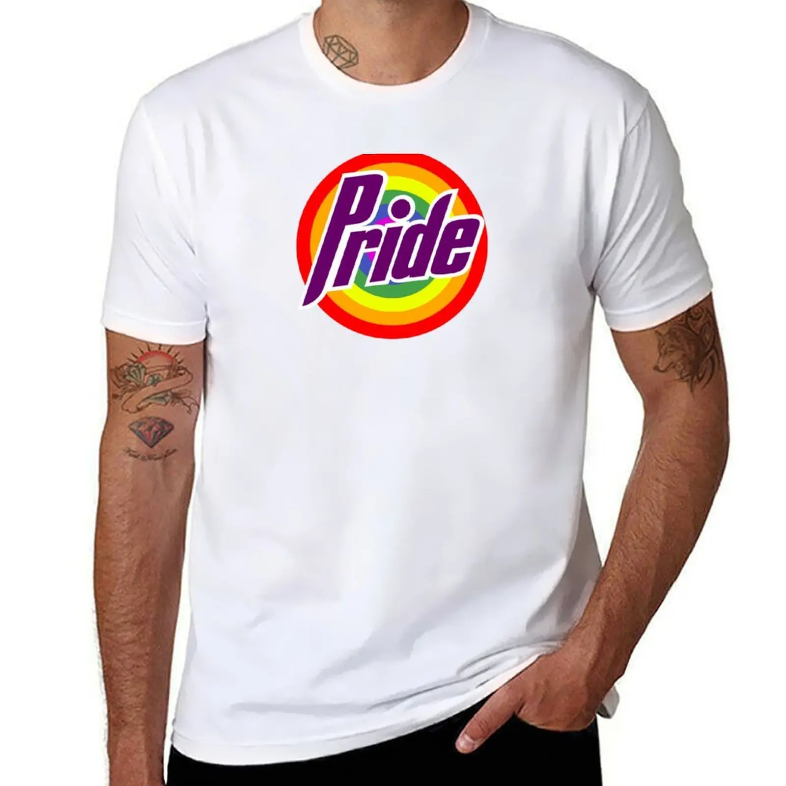 

PRIDE POP ART T-Shirt anime tshirt cotton tshirt 100% T-Shirt