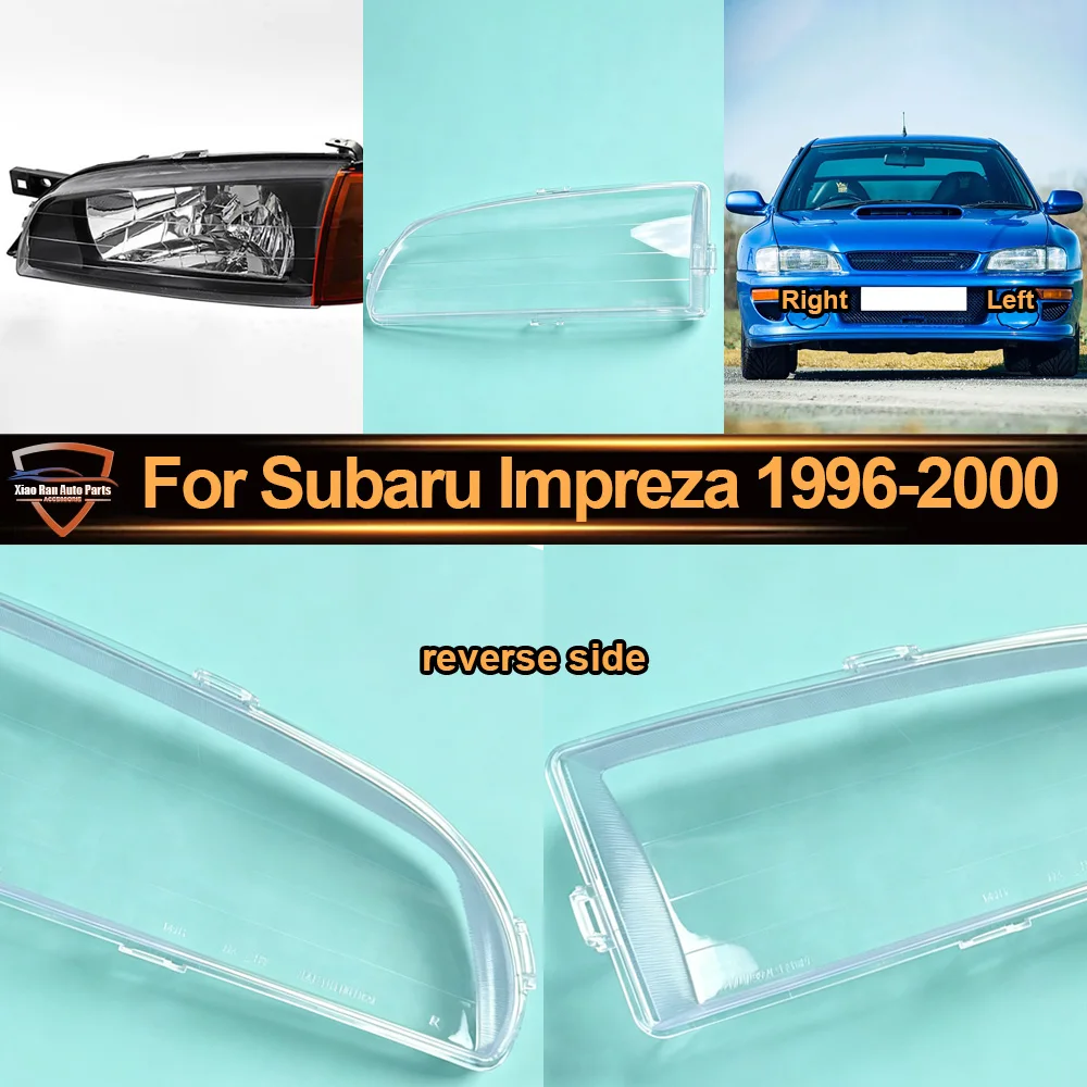 Headlamp Cover Headlight Transparent Lens Lamp Shell Plexiglass Replace Original Lampshade For Subaru Impreza 1996 1997-2000