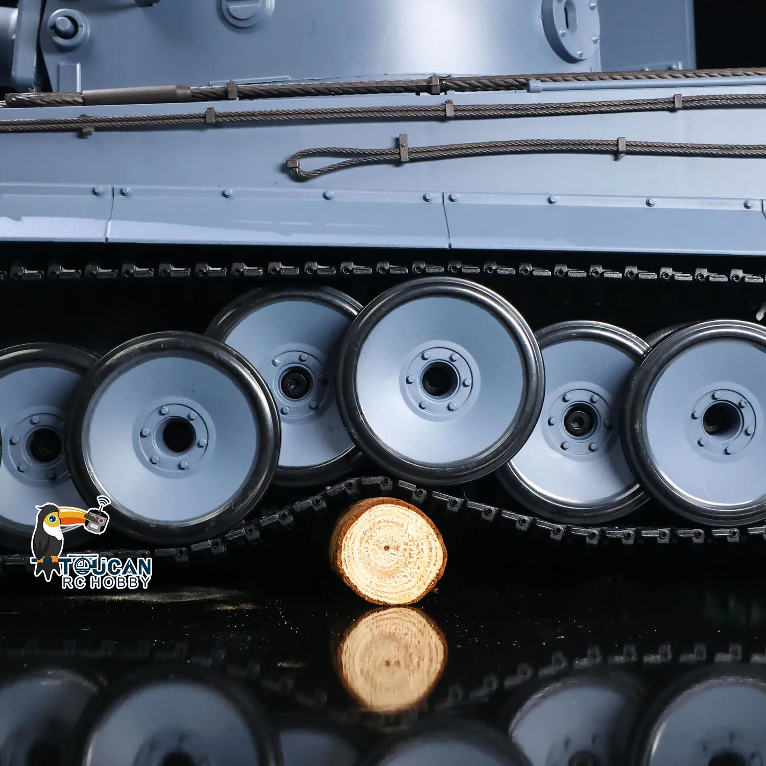 Spielzeug 1/16 Maßstab 7.0 Heng Long RC Panzer Plastik Tiger I RTR 3818 Ferngesteuertes Panzerfahrzeug-Modell für Geschenke TH17233 – Detail 28