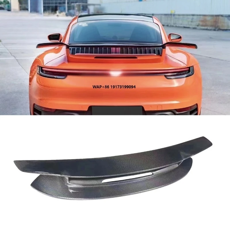 

Carbon Fiber Rear Spoiler for 911 992 2019+ SD Style Rear Wing Car Exterior Accessory