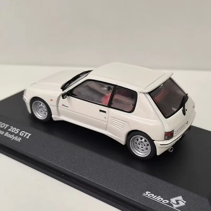 

SOLIDO масштаб 1/43 205 GTI модель автомобиля из сплава, статическая коллекция, украшенные праздничные подарки, игрушки, сувенирный подарок