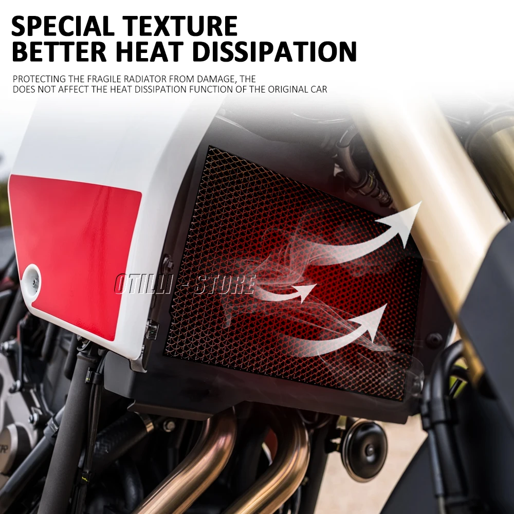 Protector de radiador de motocicleta para YAMAHA 700 Tenere 700 Tenere700 World Raid 2022-2024 Protector de radiador cubierta protectora de rejilla