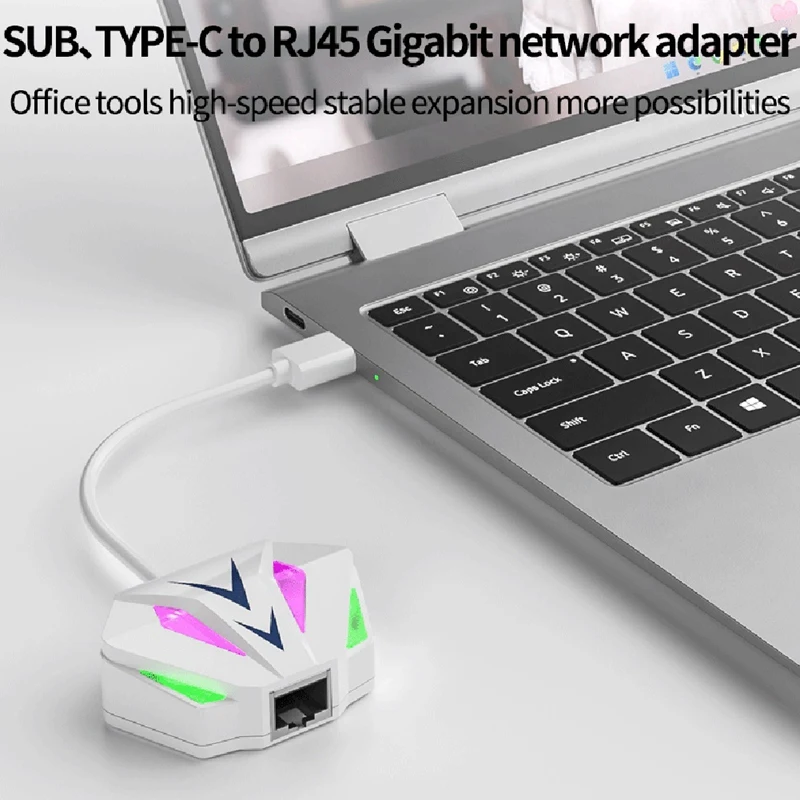 

USB to RJ45 Ethernet Adapter Network Card WhiteHOTHOT