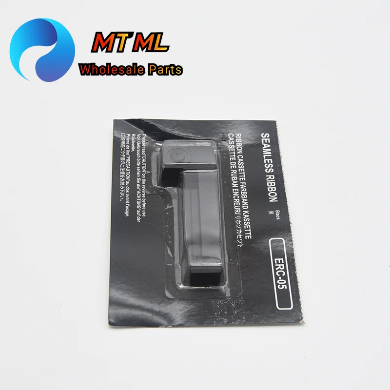 Cinta de cartucho de cinta negra ERC-05, ERC-05 ERC05, compatible con Epson M150, M-150II, M1500II, M150II, EC7000, EL7001, 150II, M-150 II, 10 Uds.