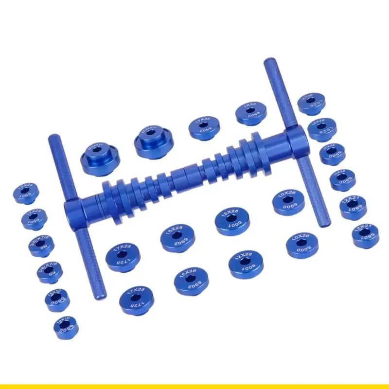 

SZCH Quick Release Bike Suspension Press with Interchangeable Heads Bike Repair Tool for Various Bearing Size