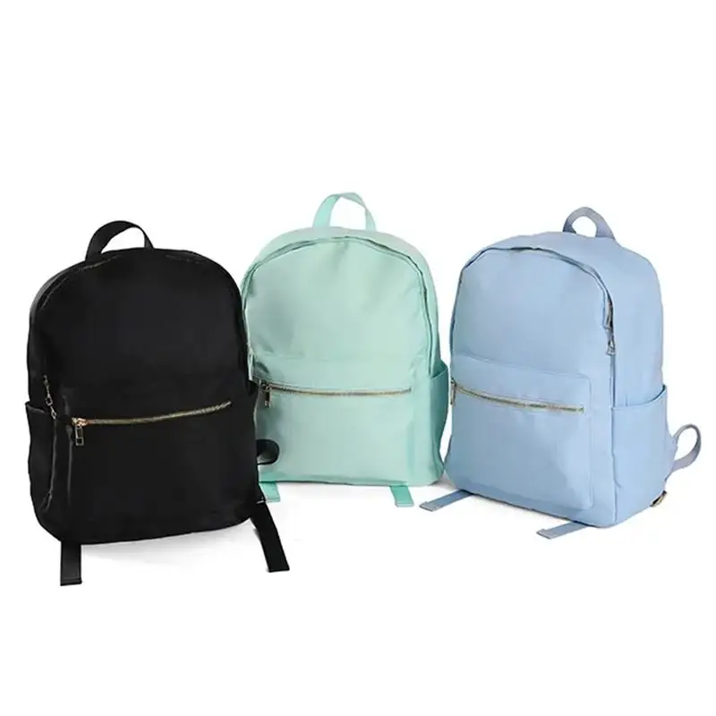 6 Colors Stock Bookbag Waterproof Large Nylon Backpack Women\'s Travel Gym Sport Backpacks Kids School Bag Student Backpack