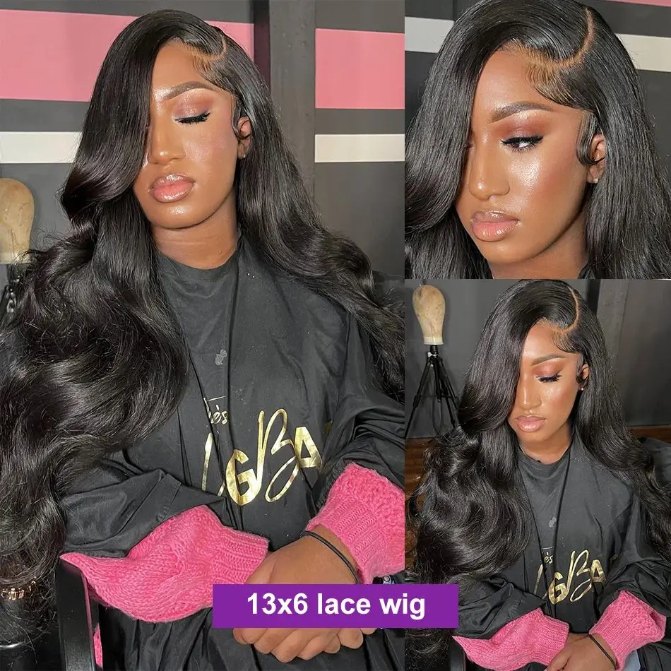 lace wig 13x6 human hair body wave lace frontal wigs for women choice long 30 40 inch brazilian wigs on sale cheap human hair