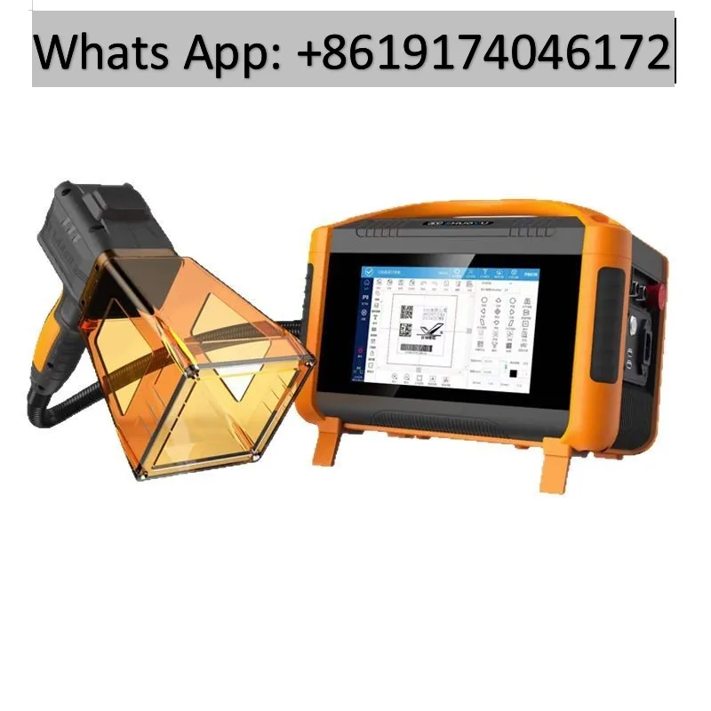 Handheld  marking 20W30W engraving machine QR code logo date coding machine multi-material application