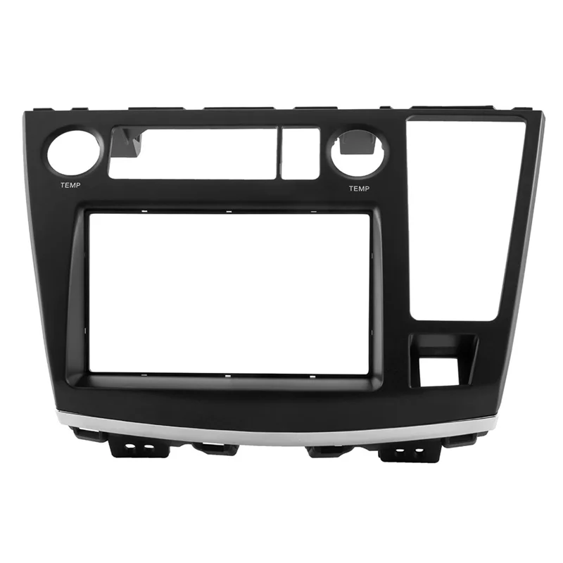 Double Din Car Radio Frame Stereo DVD Dash Kit Trim Fascia Panel Adapter for Nissan Elgrand E51 2004-2007