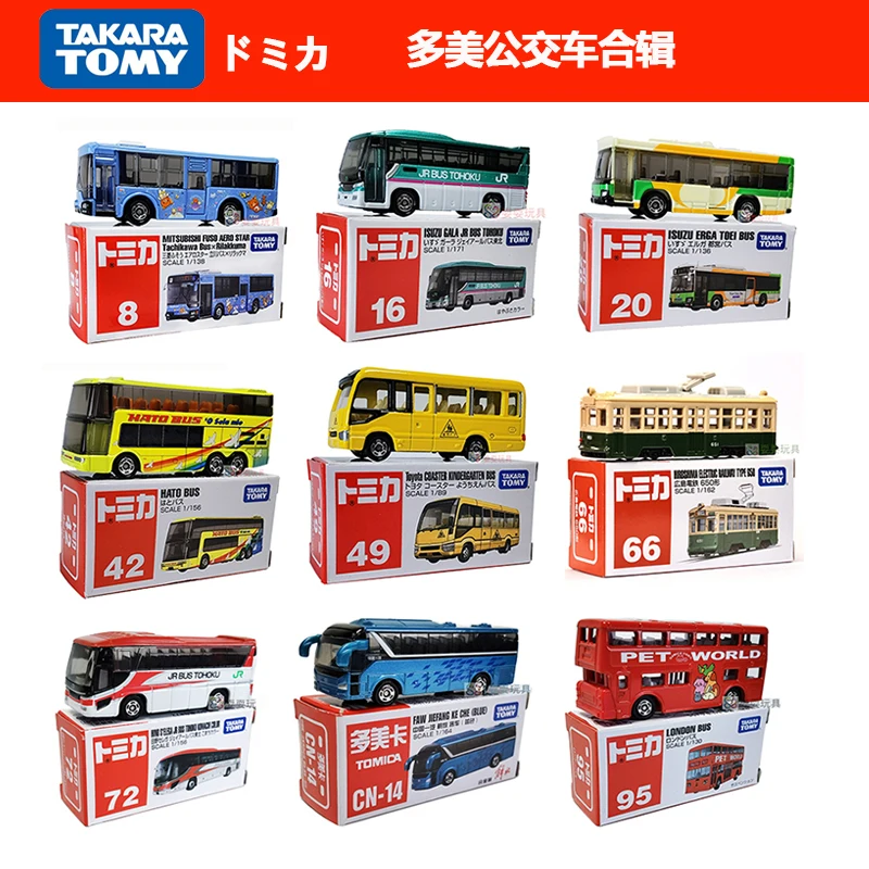 

TAKARA TOMY Tomica 1/64 Двухэтажный автобус из сплава 95 Туристический 42 Toei 20 Easy Bear Мини-автобус 8 Модель автомобиля Игрушки Украшения