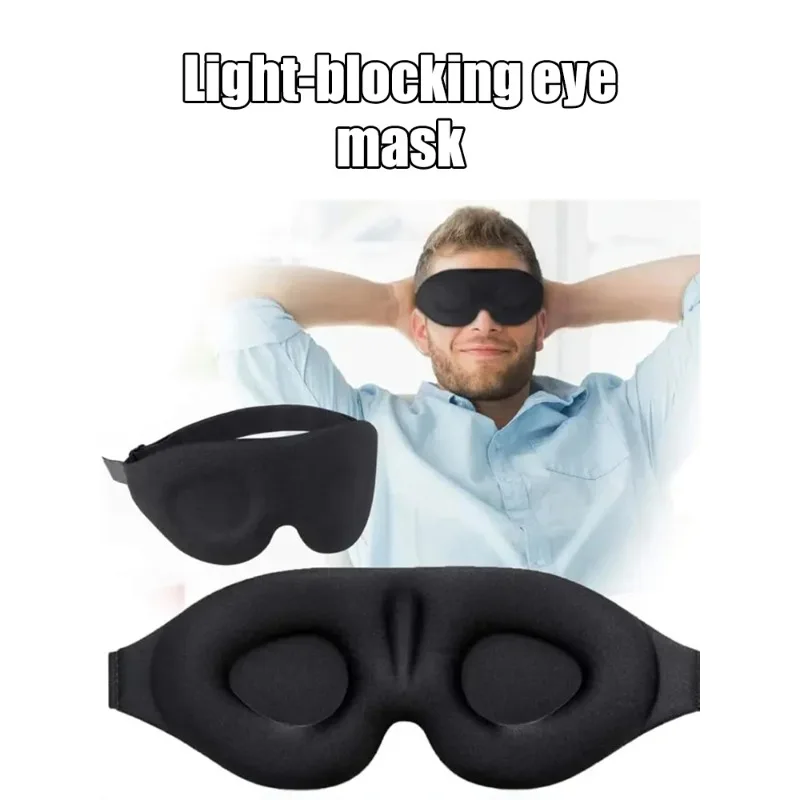 

3D Eye Mask Adjustable Suitable for Men and Women with No Pressure on the Eyes Breathable and Light Blocking Eye Mask