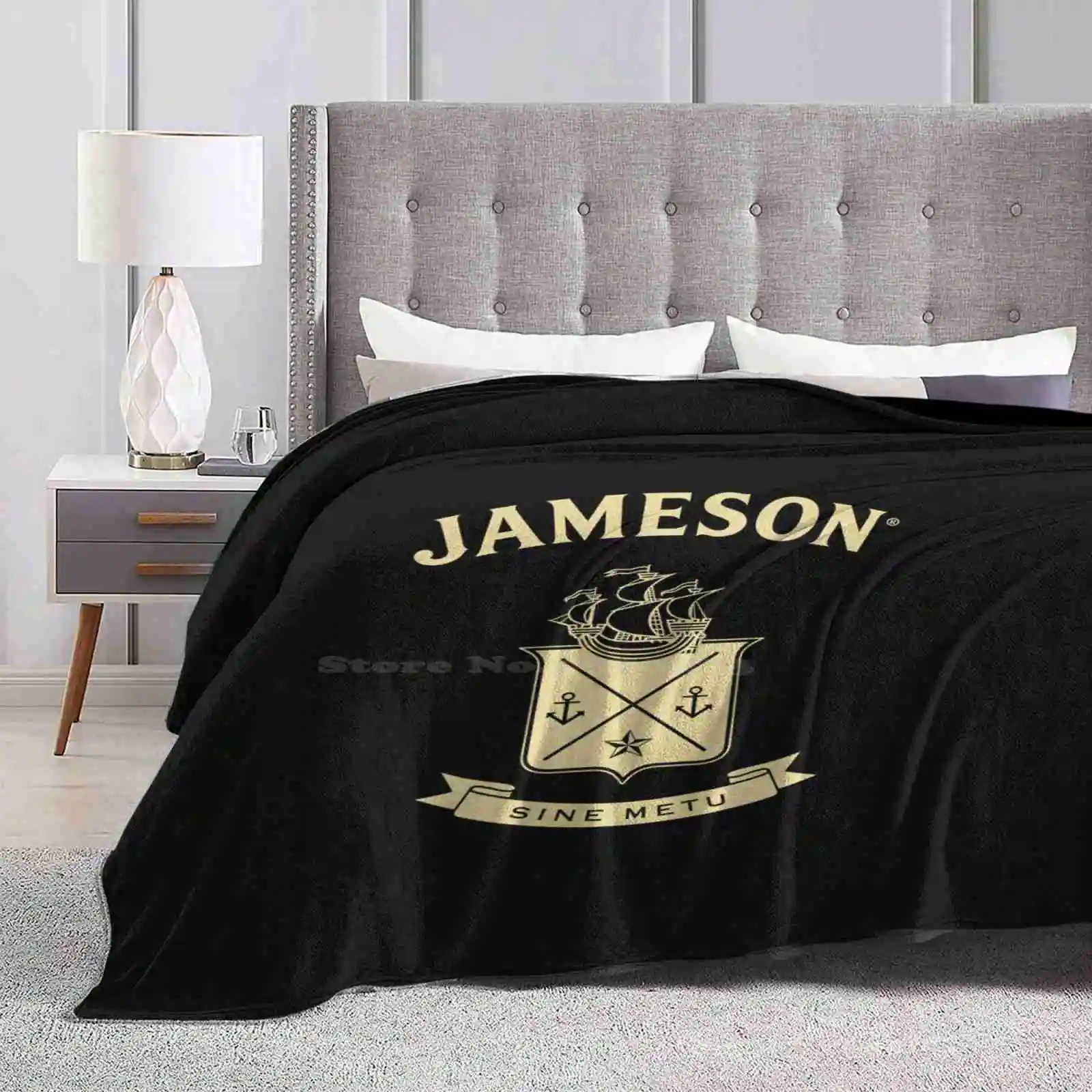 Irish Family Whiskey New Arrival Fashion Leisure Warm Flannel Blanket John Jameson Whiskey Jameson Irish Whiskey Jameson