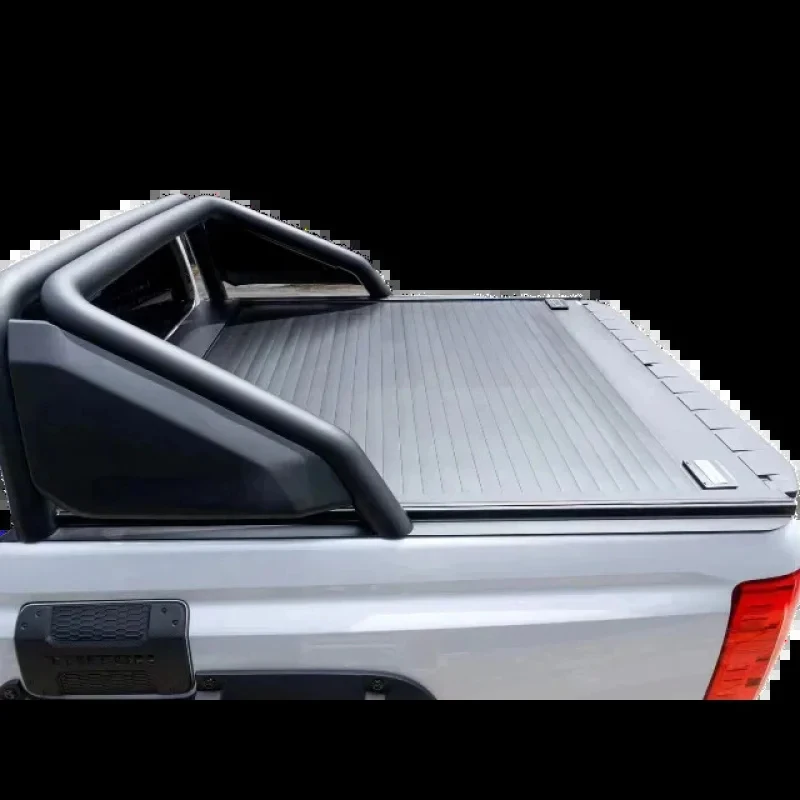 

New 4X4 Retractable Aluminum Truck Box Roller Shutter Cover Waterproof Custom-fit Pickup Accessory High Quality