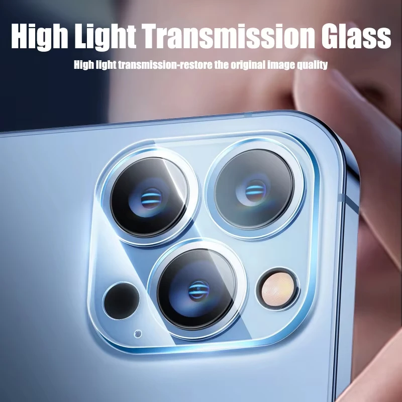 Full Coverage Camera Lens Tempered Glass For iPhone 17 Pro Max Air 15 16 13 12 11 14 Pro Mini Anti-scratch Lens Protective Film view 6