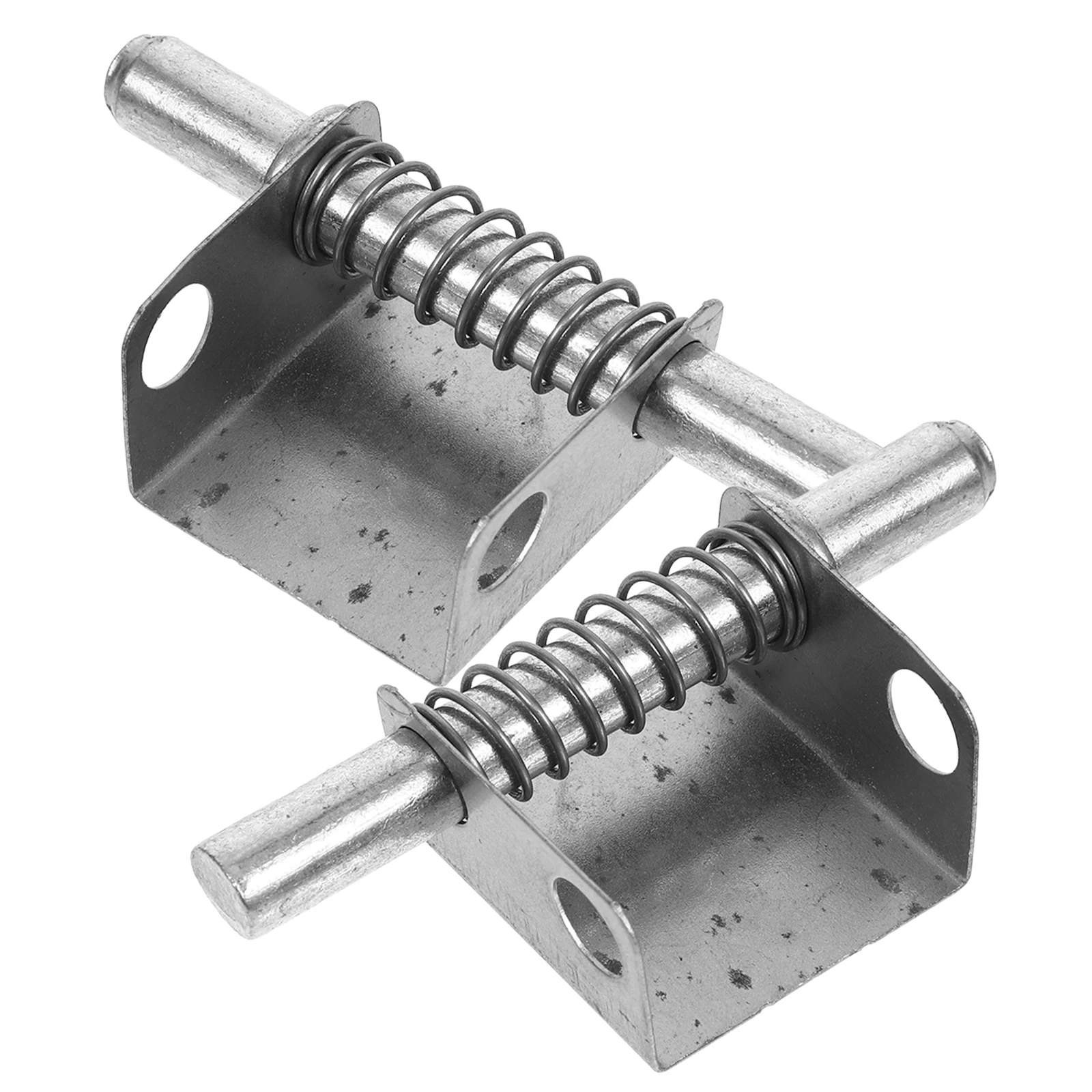 

2 Pcs Safe Hinges Silver Iron Heavy Duty Replacement Parts for File Cabinet Door Hardware Accessories