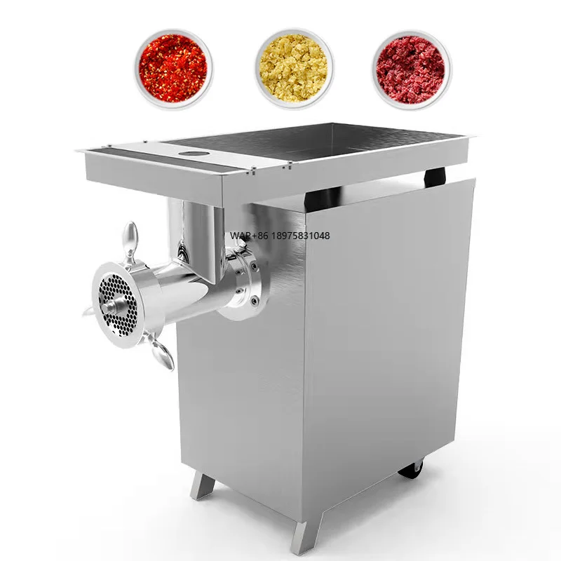 Commercial Meat Processing Machinery Sausage Slaughtering Machine 32 Frozen Fresh Meat Bone Grinder Meat Grinder