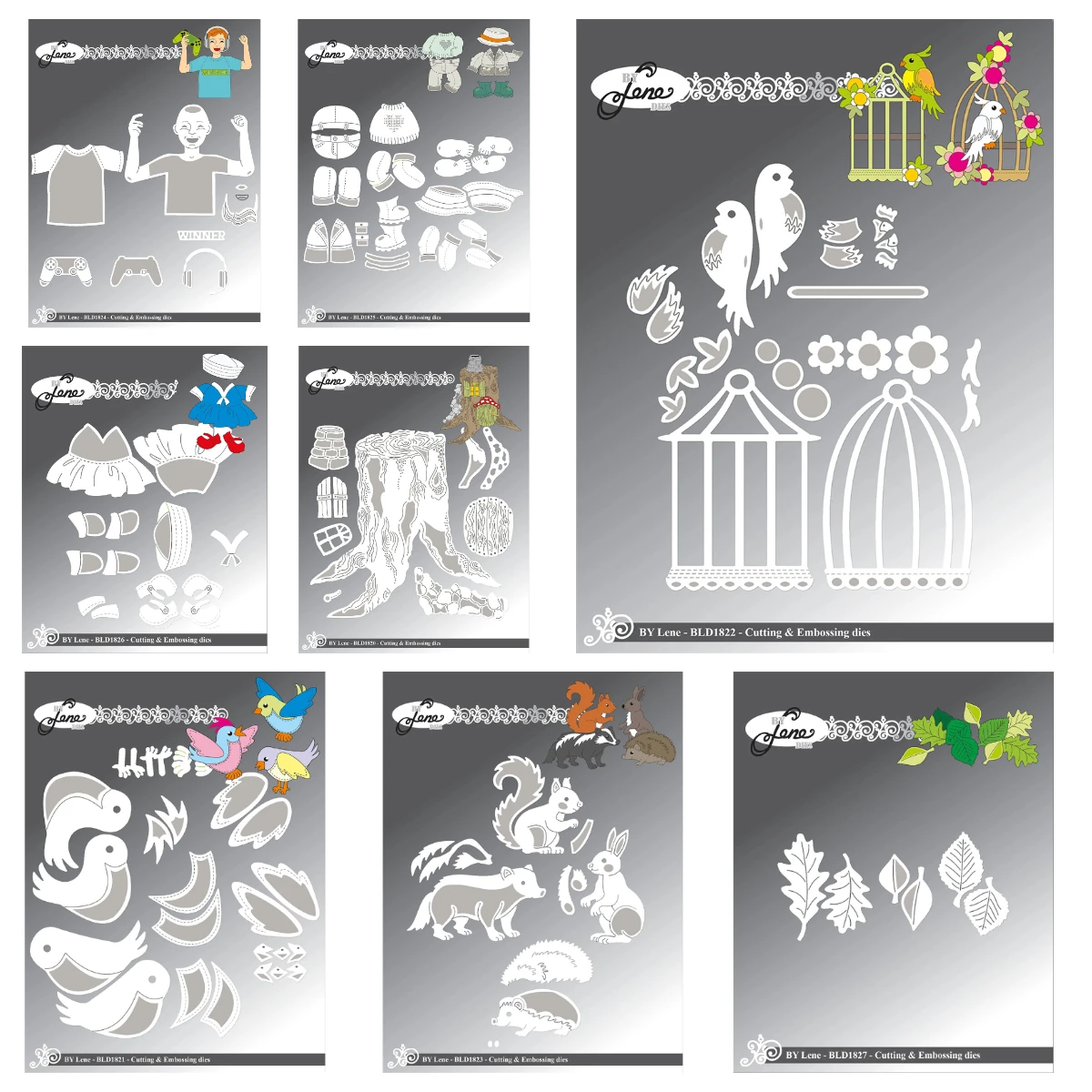 

Металлические вырубные формы-трафареты для скрапбукинга, для изготовления открыток и поделок своими руками, новые материалы для вырезания, 2026, вырубная форма «Домик троллей»/«Птичий домик»