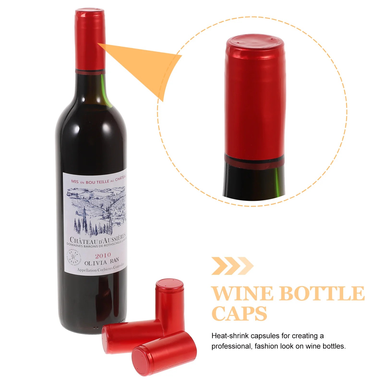 

10 шт., капсулы для бутылок, пробка, термоусадочная уплотнительная крышка для бутылок вина, сплав премиум-класса, прочное уплотнение, легкое удаление для дома или