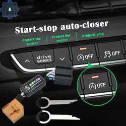 Para Audi A4 B9 A5 A3 Q5 Q3 8U F3 Q2 S4 S5 RS4 RS5 Iniciar Sistema de Motor Parada Automática Off Start Stop Controle Cabo Cancelador