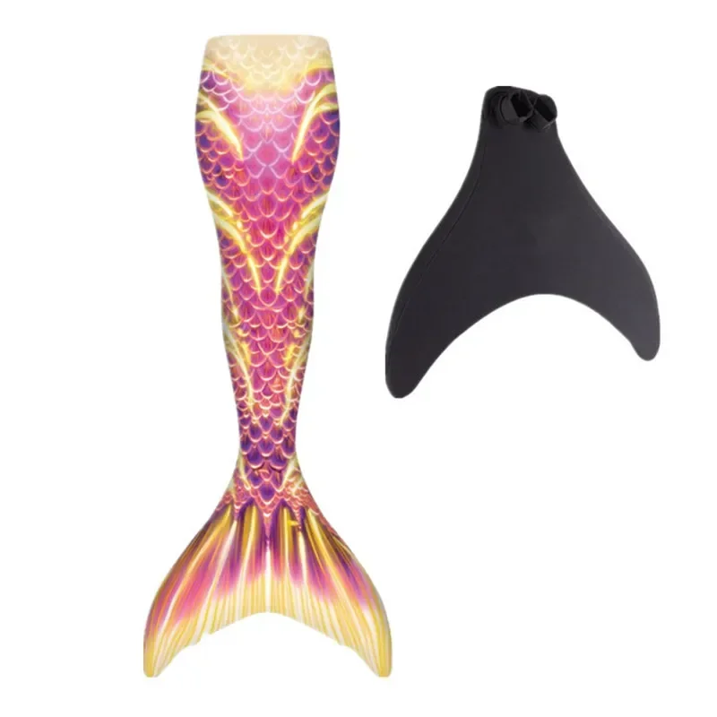Nieuwe kinderen volwassen zwemmen zeemeerminstaart meisje moeder cosplay zeemeermin kostuum kinderen feestcadeau fantasie badpak met monovinvin