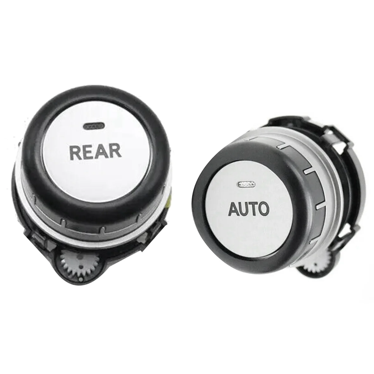 1Pair Car Air Conditioner Rear Control Knob Switch for Land Cruiser Prado LC150 10-17 55904-60180 5590460190