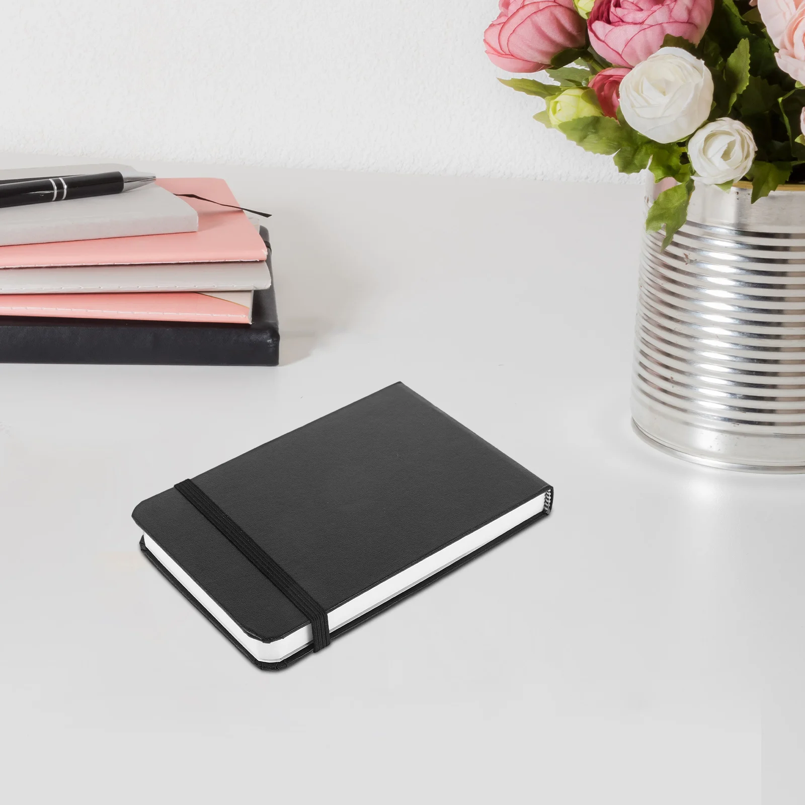 Buku Sketsa Cat Air Mini Portabel Kertas Tebal Buku Gambar Untuk Seniman Buku Catatan Ringan Untuk Mencoret-coret Buku Sketsa Jurnal Seni