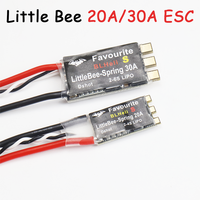 1Pcs/4Pcs LITTLEBEE BLHeli-s FVT Little Bee SPRING 20A / 30A Brushless ESC 2-6S Supports DSHOT Oneshot42 OneShot125 Multicopter