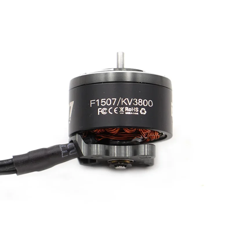 T-motor 1507 F1507 2700 3-6S 3800KV 3-4S Brushless Motor with/without Shaft Multirotor mini Four-axis FPV Racing Drone Freestyle