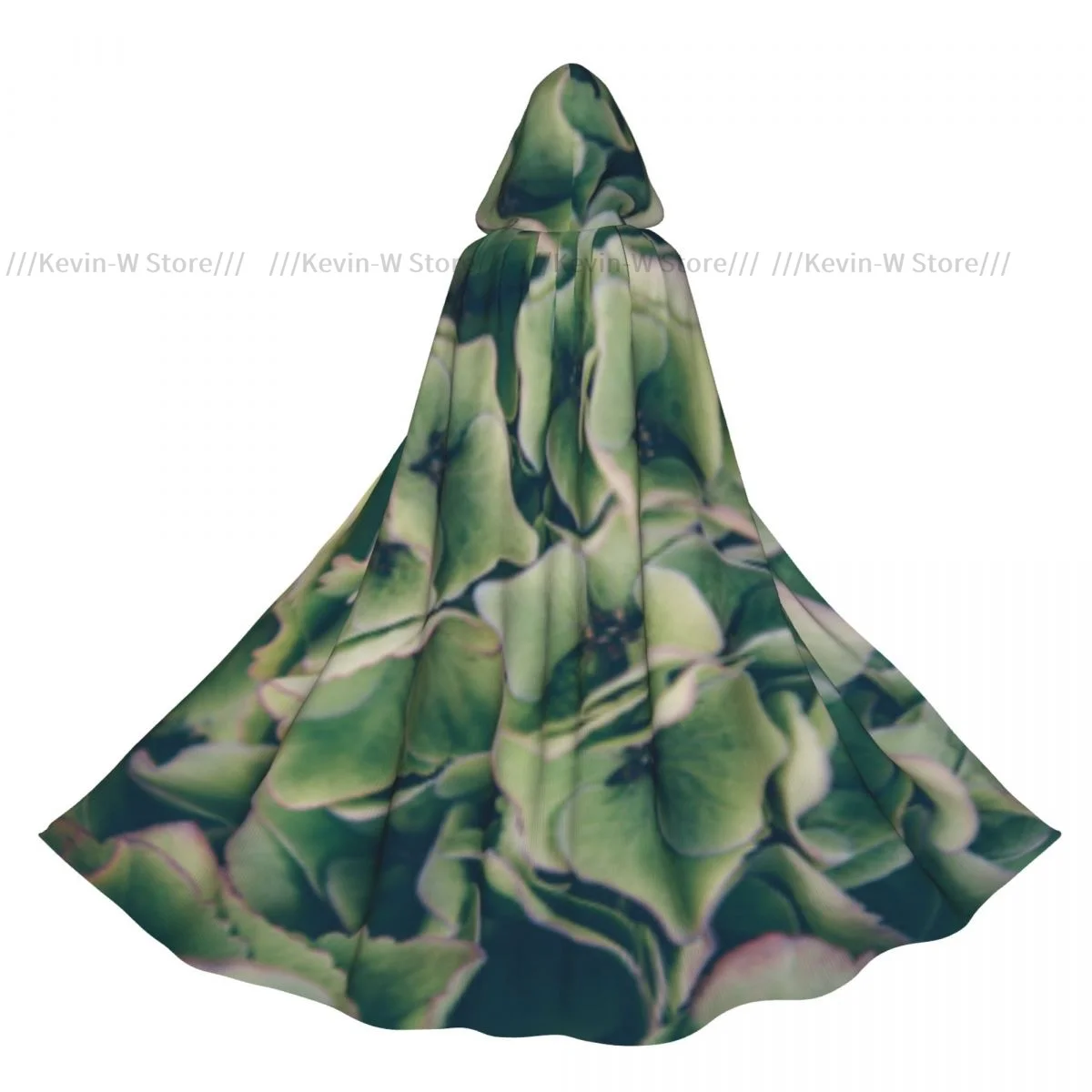 

Hooded Cloak Unisex Cloak with Hood Hydrangea Flowers Cloak Vampire Witch Cape Cosplay Costume