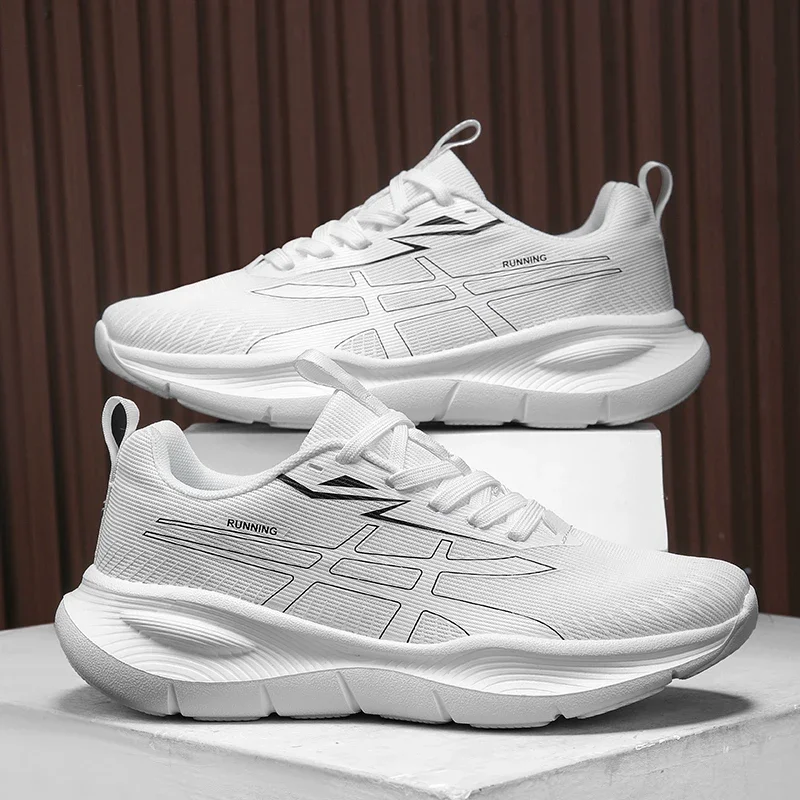Zapatillas Deportivas Transpirables con Suela de EVA y Parte Superior de Malla para Hombre y Mujer, Zapatillas Deportivas Unisex con Amortiguación Suave, Calzado Ligero