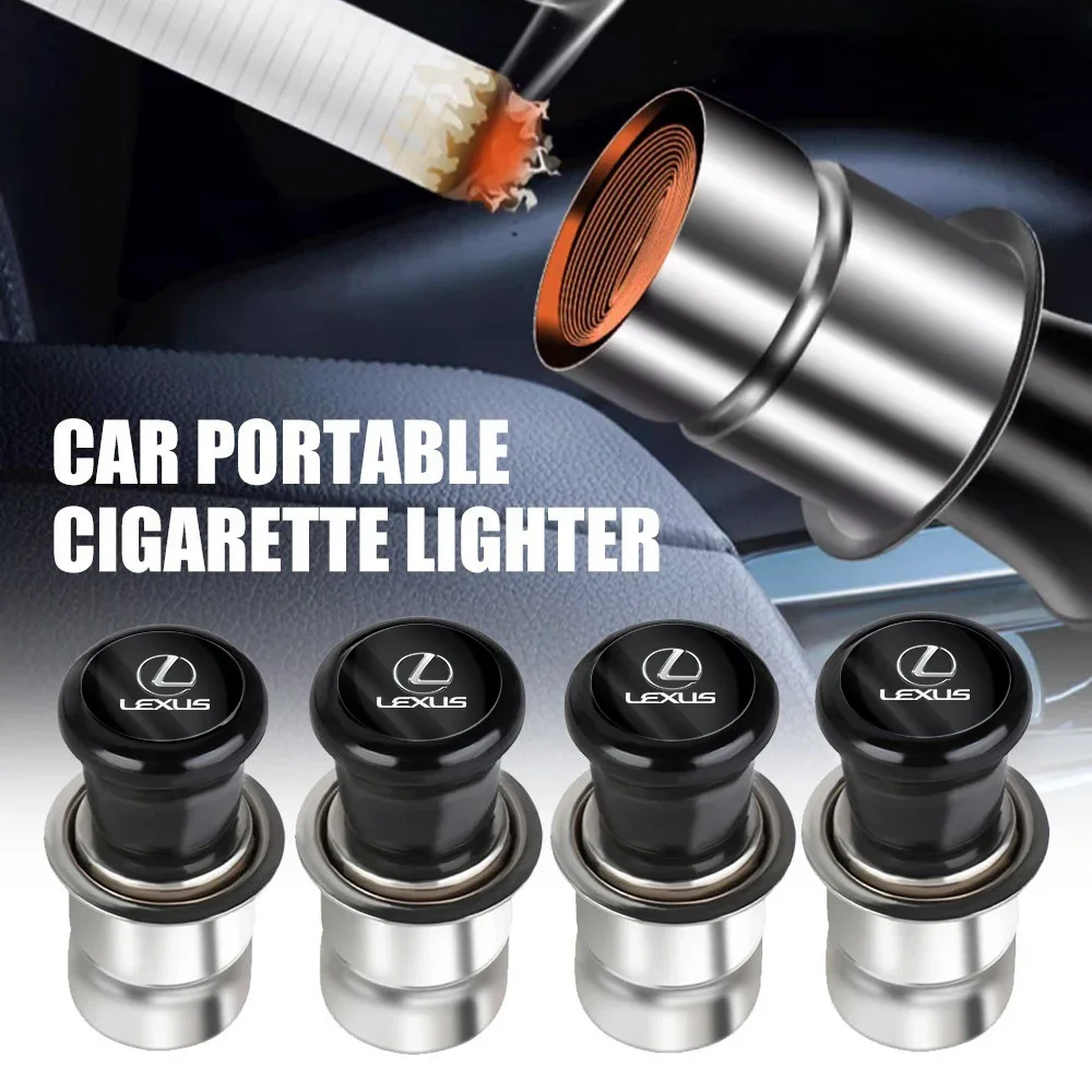 

Car Sticker Car Cigarette Lighter Plug Power Adapter Smoke For Lexus GX470 CT200H IS300H IS200 IS250 RX350 RX GX460 NX200 NX GS4