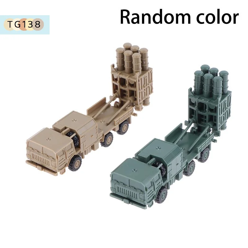 【New】1/144 China HQ-16 Air Defense Missile Launcher 4D Assembled Chariot Simulation Model Sand Table Toy No Glue Required