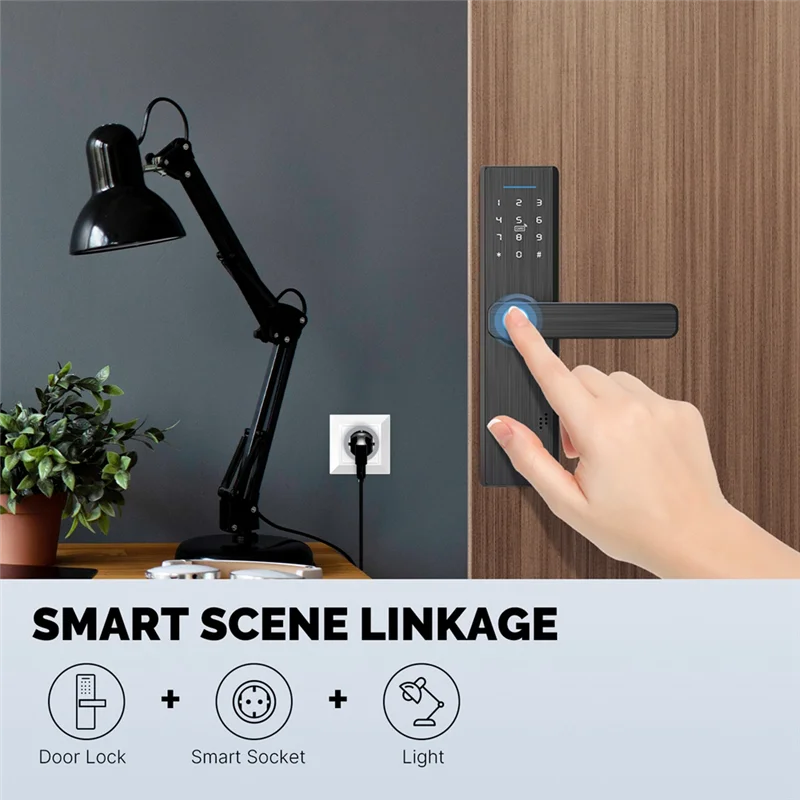 AEF7-2Piece Smart Plug Matter Wi-Fi Socket With Energy Monitor Function Work With For Homekit Google Home Alexa White ABS EU Plu