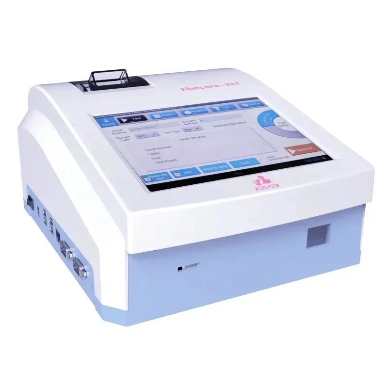 Wondfo Veterinary Immunofluorescence Quantitative Analyzer FINECARE PLUS VET-YG-101