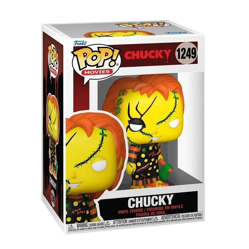 Original Funko Pop Child's Play Anime Figure Revives Halloween Chucky Vinyl GK Figurine Model Ornament Xmas Gifts Children Toys