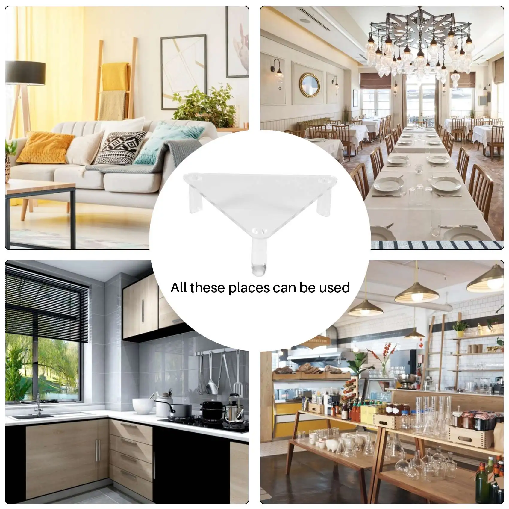 A64T-Acrylic Ball Stand - Menampung Bola Sepak, Bola Basket, Bola Voli Atau Bola Sepak - Display Stand Atau Holder