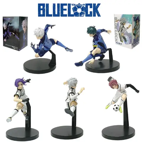 Hot Anime BLUE LOCK Animation version Blue Forbidden Zone Idol Figure Itoshi Nagi No.10 Pvc Model Ornament Collectible Toy Gift